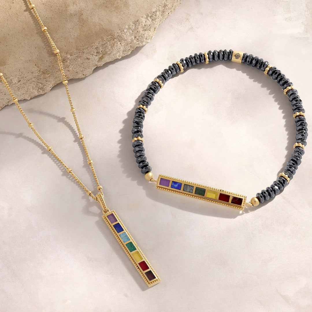 Radiant Flow – Seven Chakra Energy Bracelet