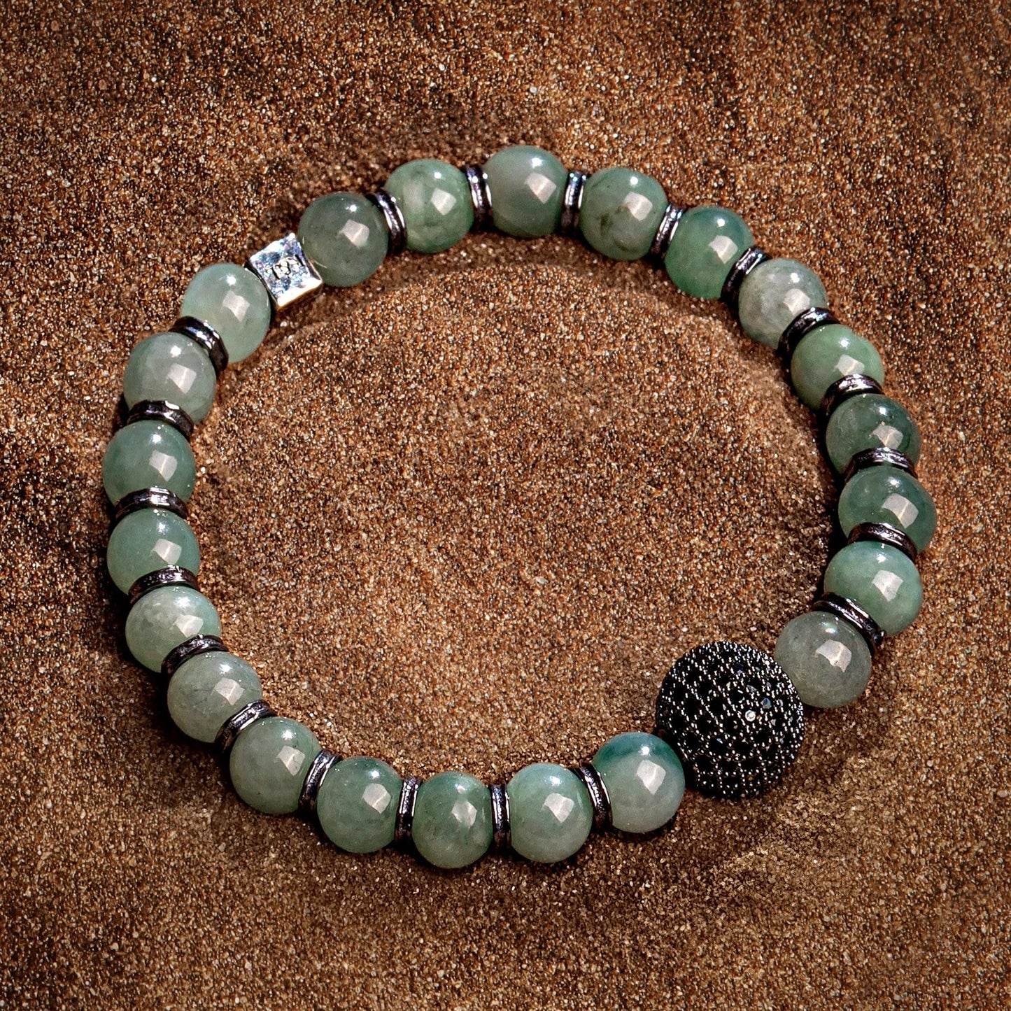 Abundant Vitality - Men's Jade Bracelet