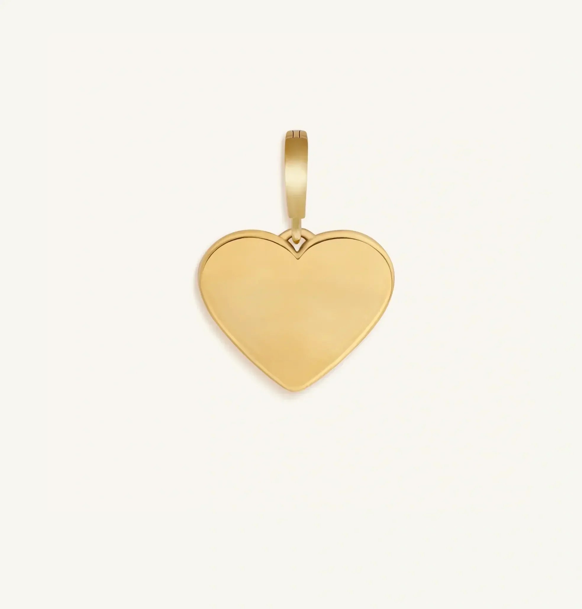 Enduring Inspiration Malachite Heart Engravable Charm