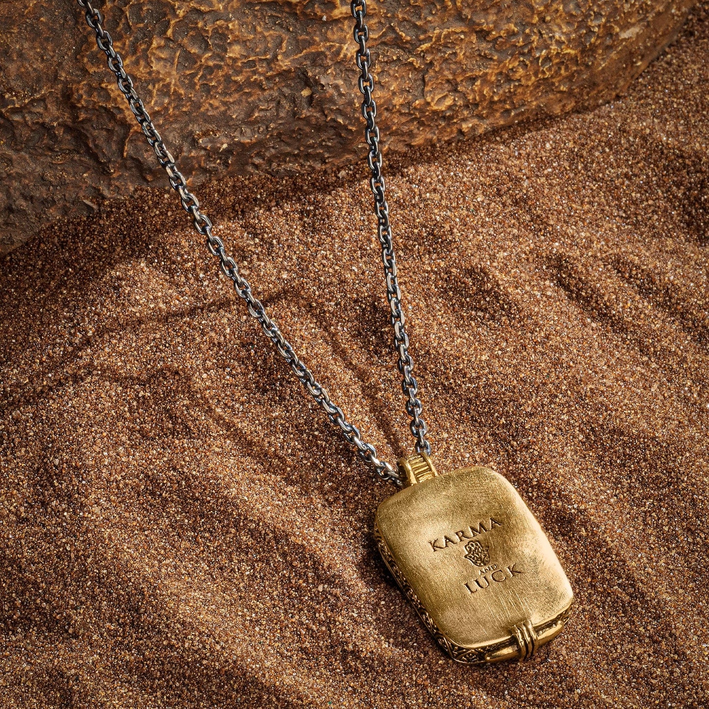 Ultimate Power - Lion Box Pendant Necklace