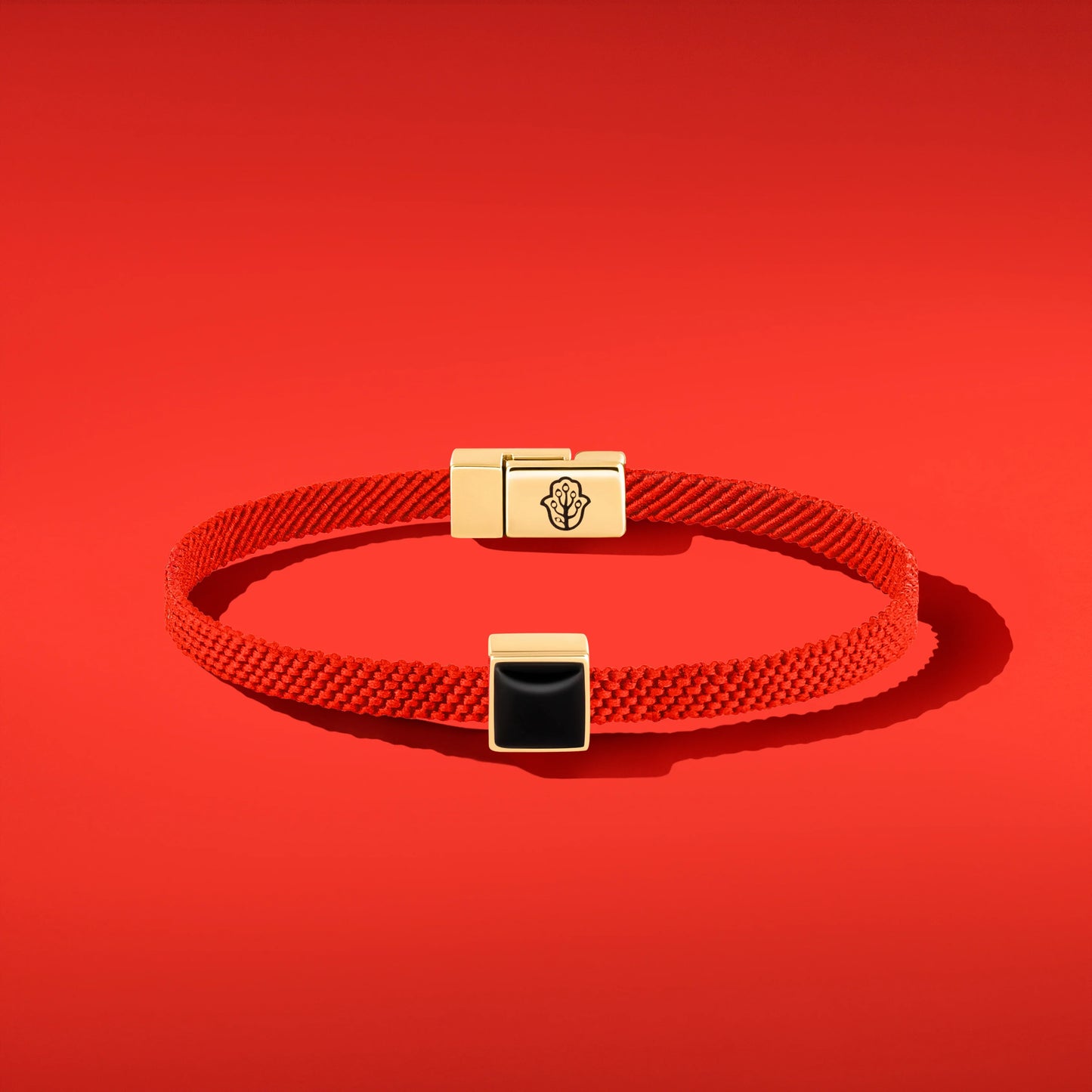 Vibrant Vision - Onyx Magnetic Red Bracelet