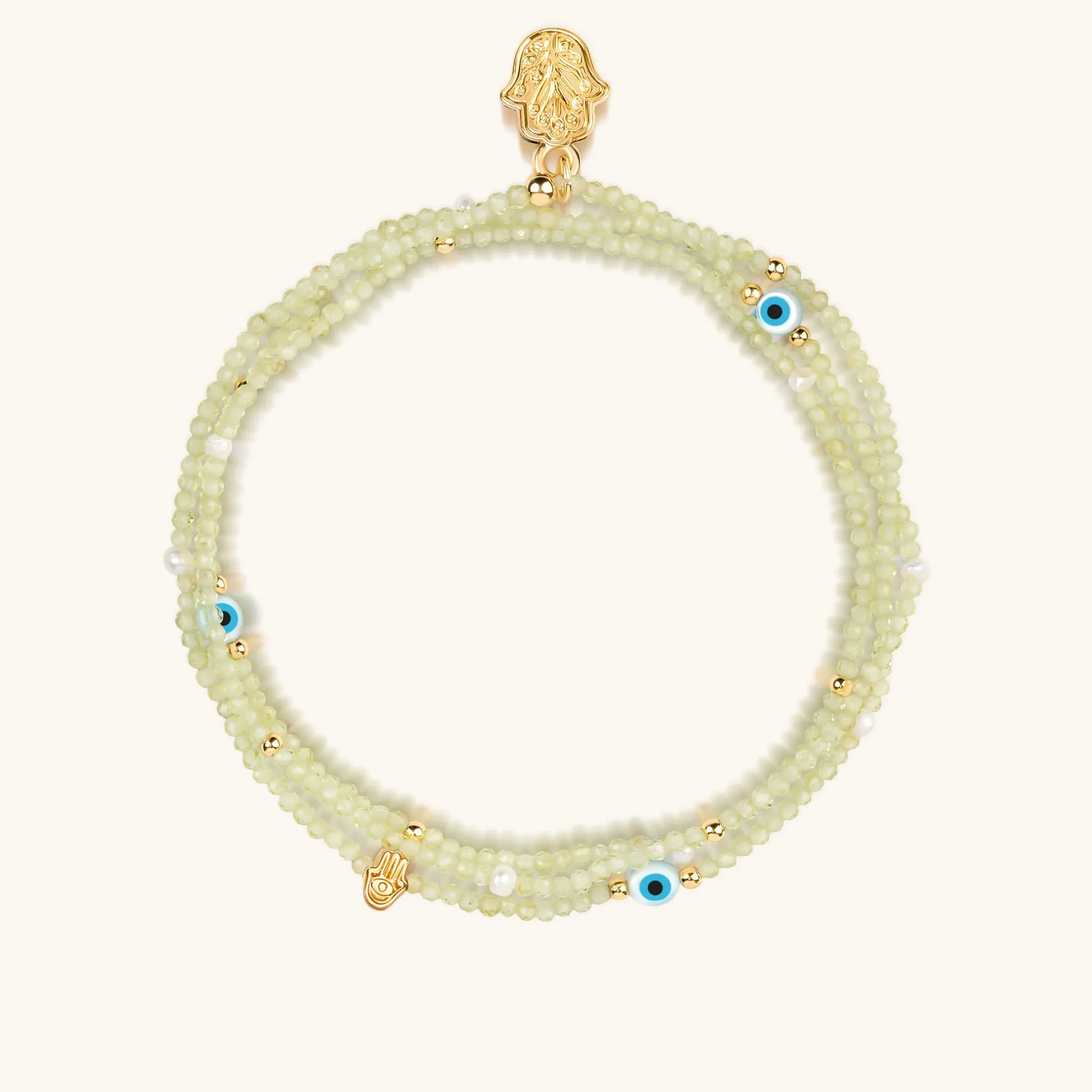 Enthusiastic Spirit - Peridot August Birthstone Wrap
