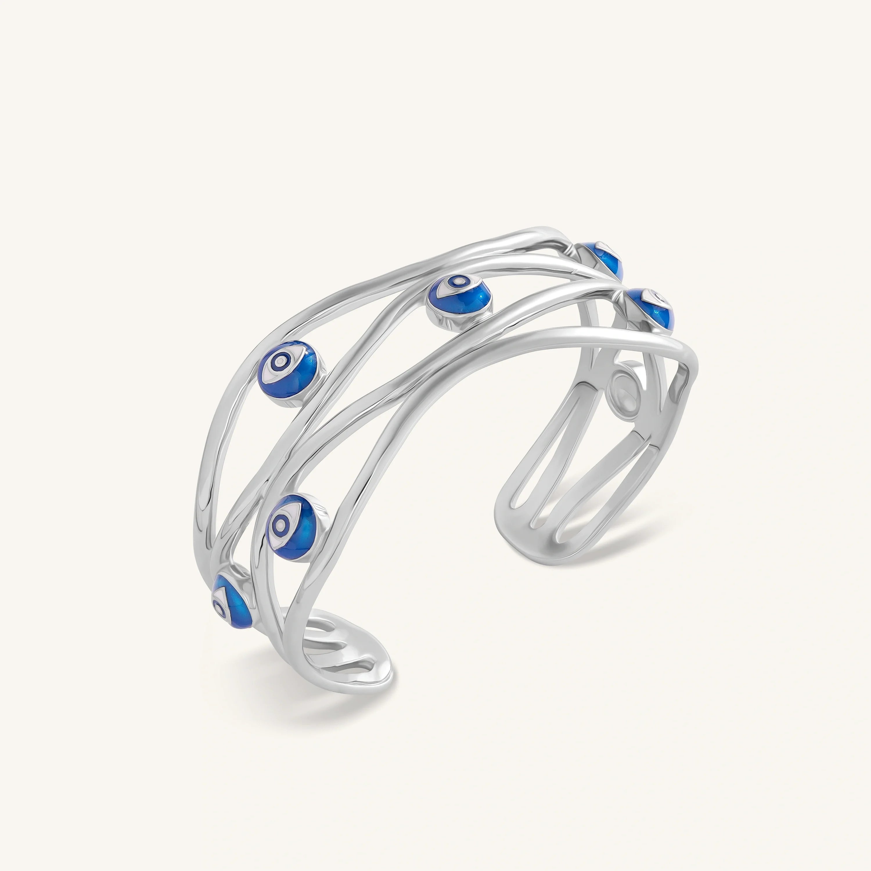 Manifest Peace Evil Eye Bracelet