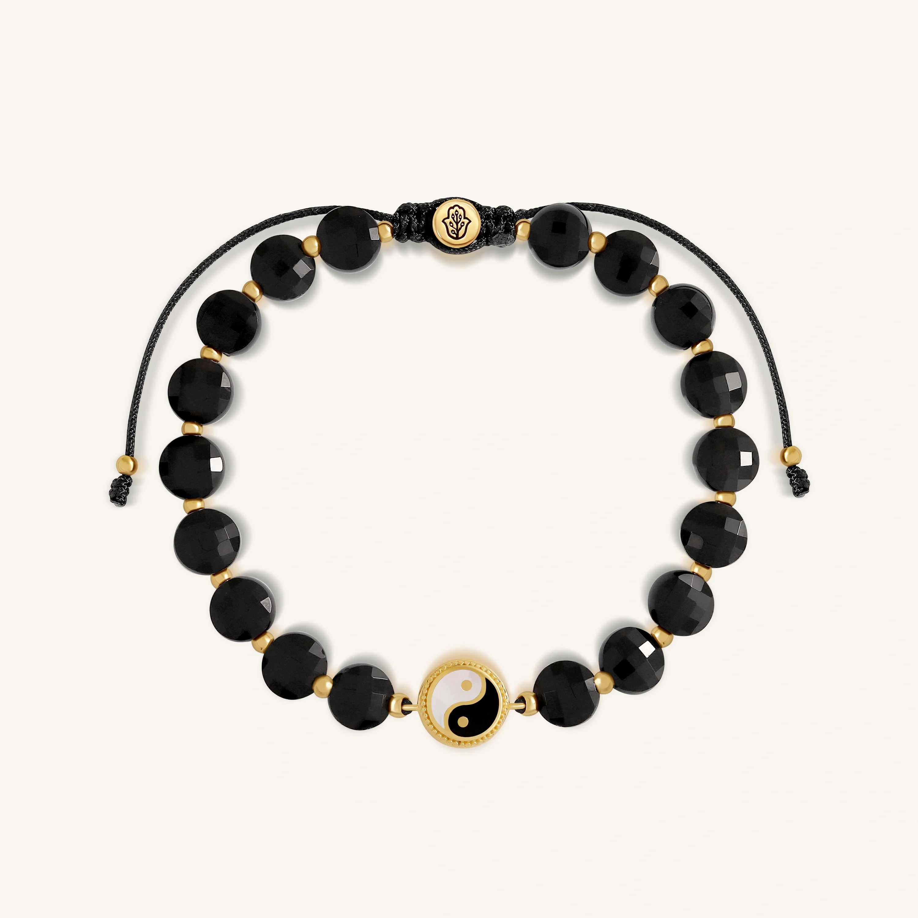 Equilibrium Essence Yin Yang Onyx & Mother of Pearl Bracelet