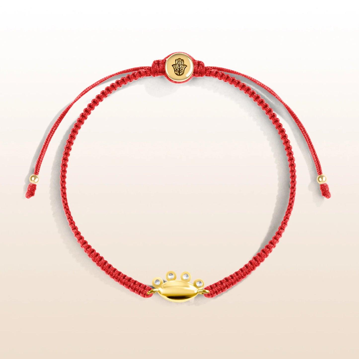 Balanced Outlook - Red String Evil Eye Charm Bracelet
