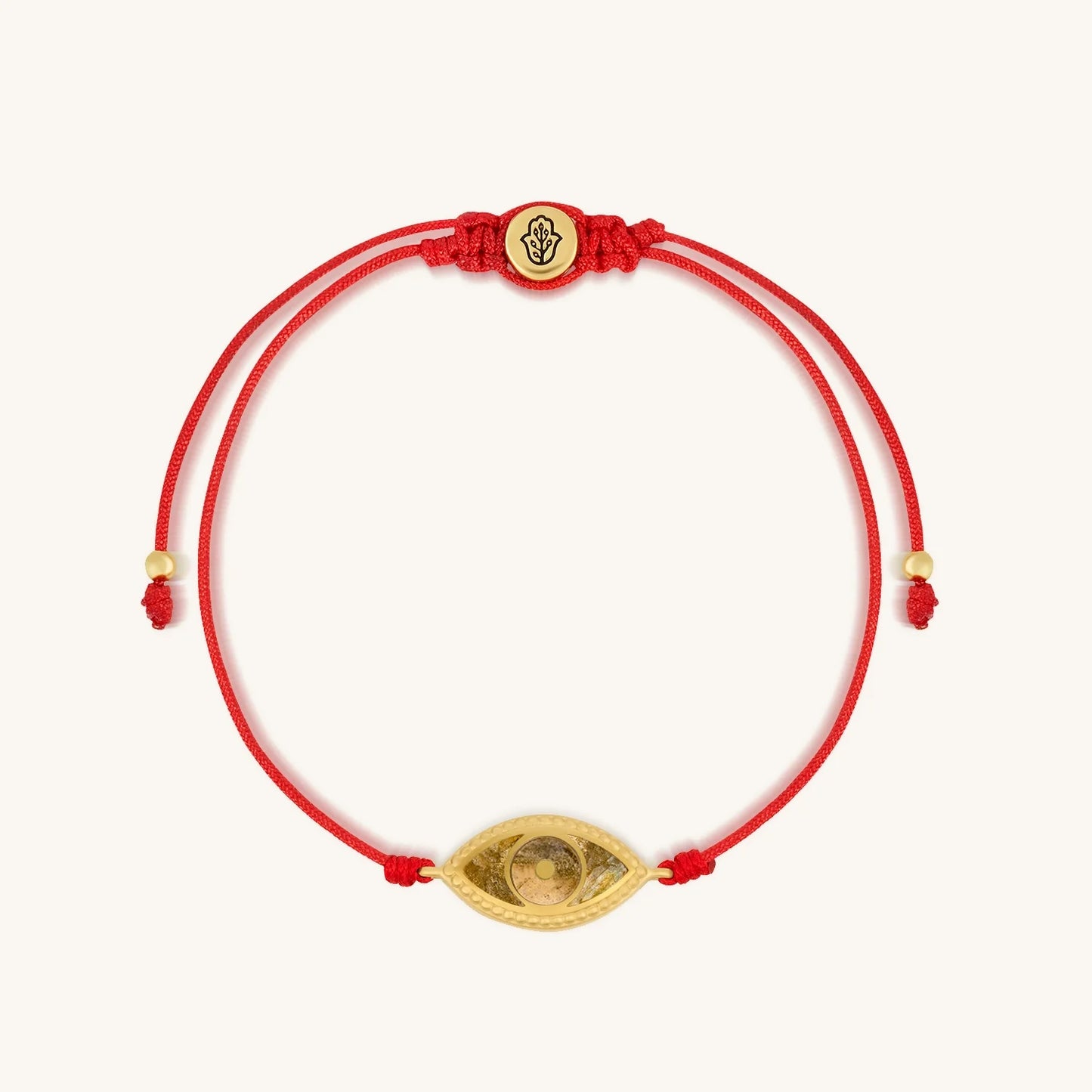 Spirit’s Innovation Evil Eye Peridot Red String Bracelet