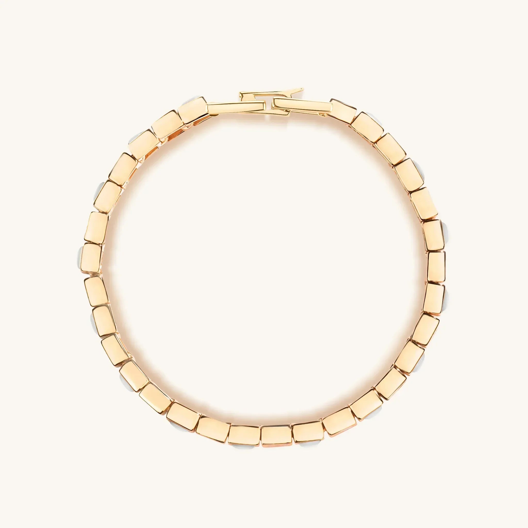 Miraculous Protection - Multi Charm Mother of Pearl Bracelet