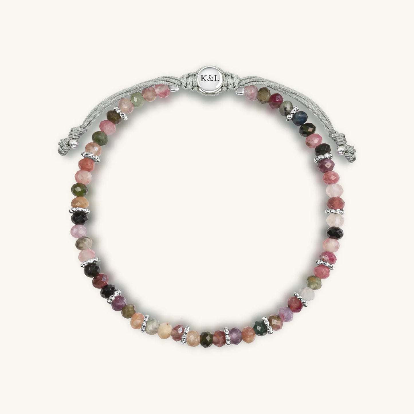 Lavish Blessings Tourmaline Macrame Bracelet
