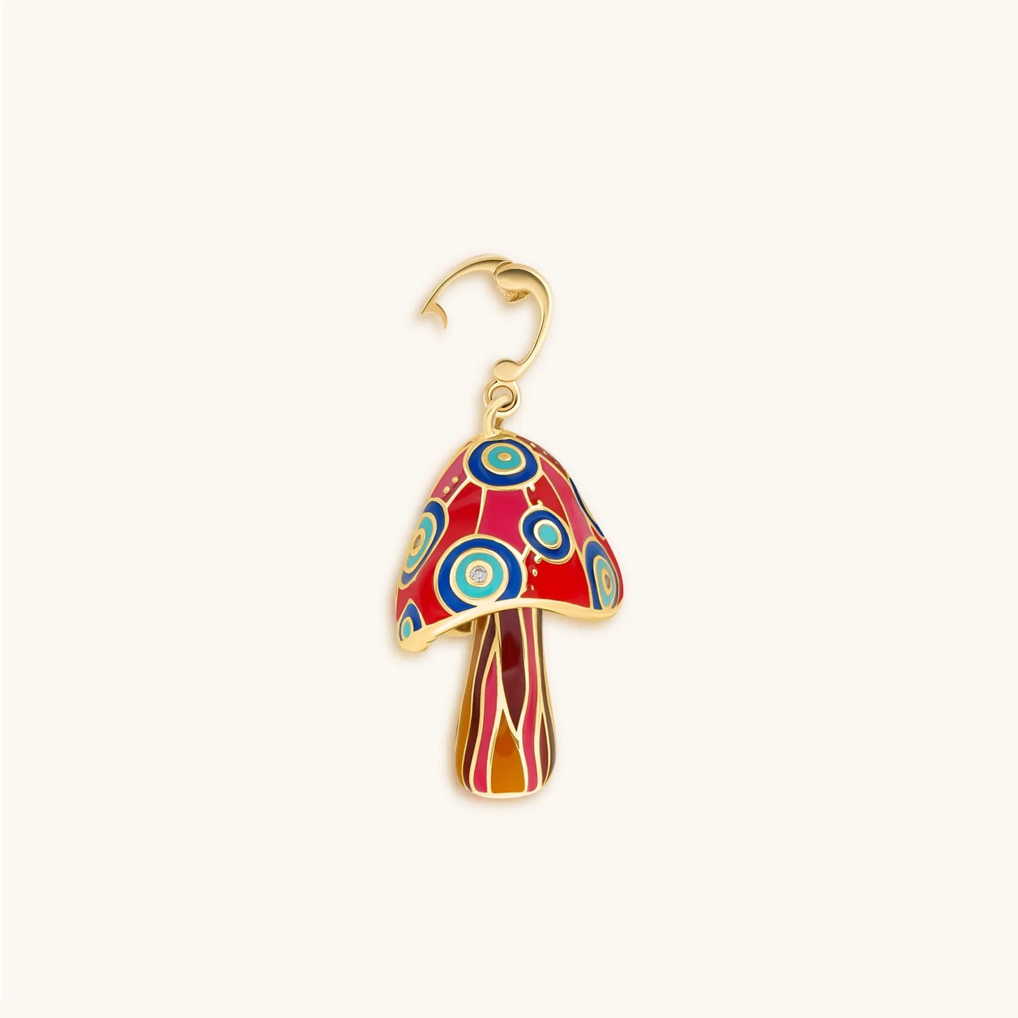 Conscious Guardian - Mushroom Charm