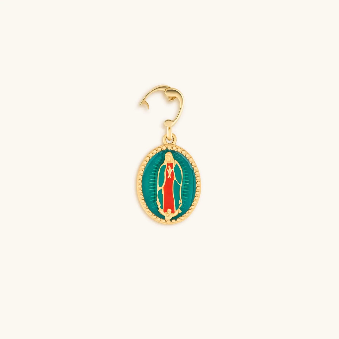 Sacred Protection Our Lady of Guadalupe Charm