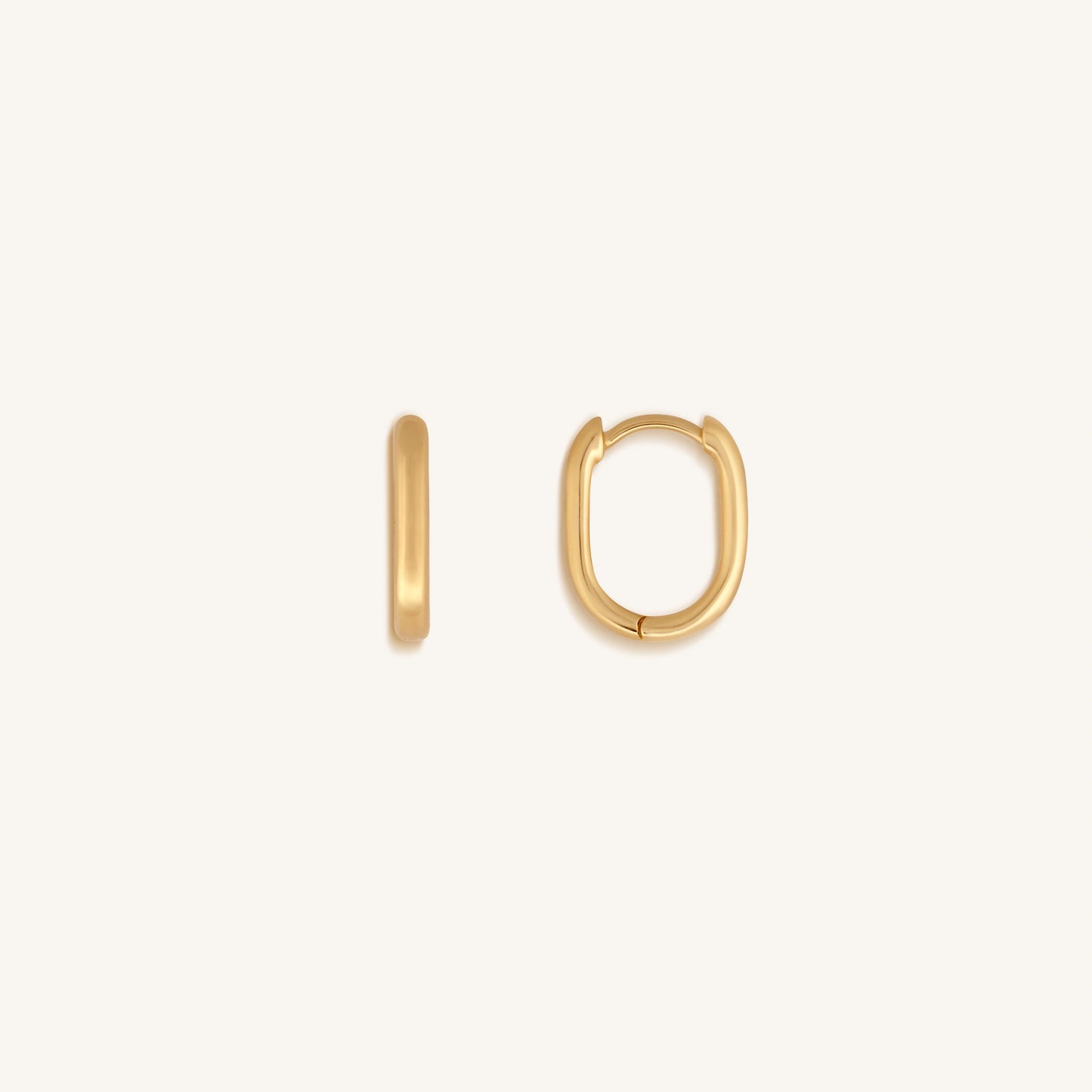 Karmic Cycles Gold Earrings