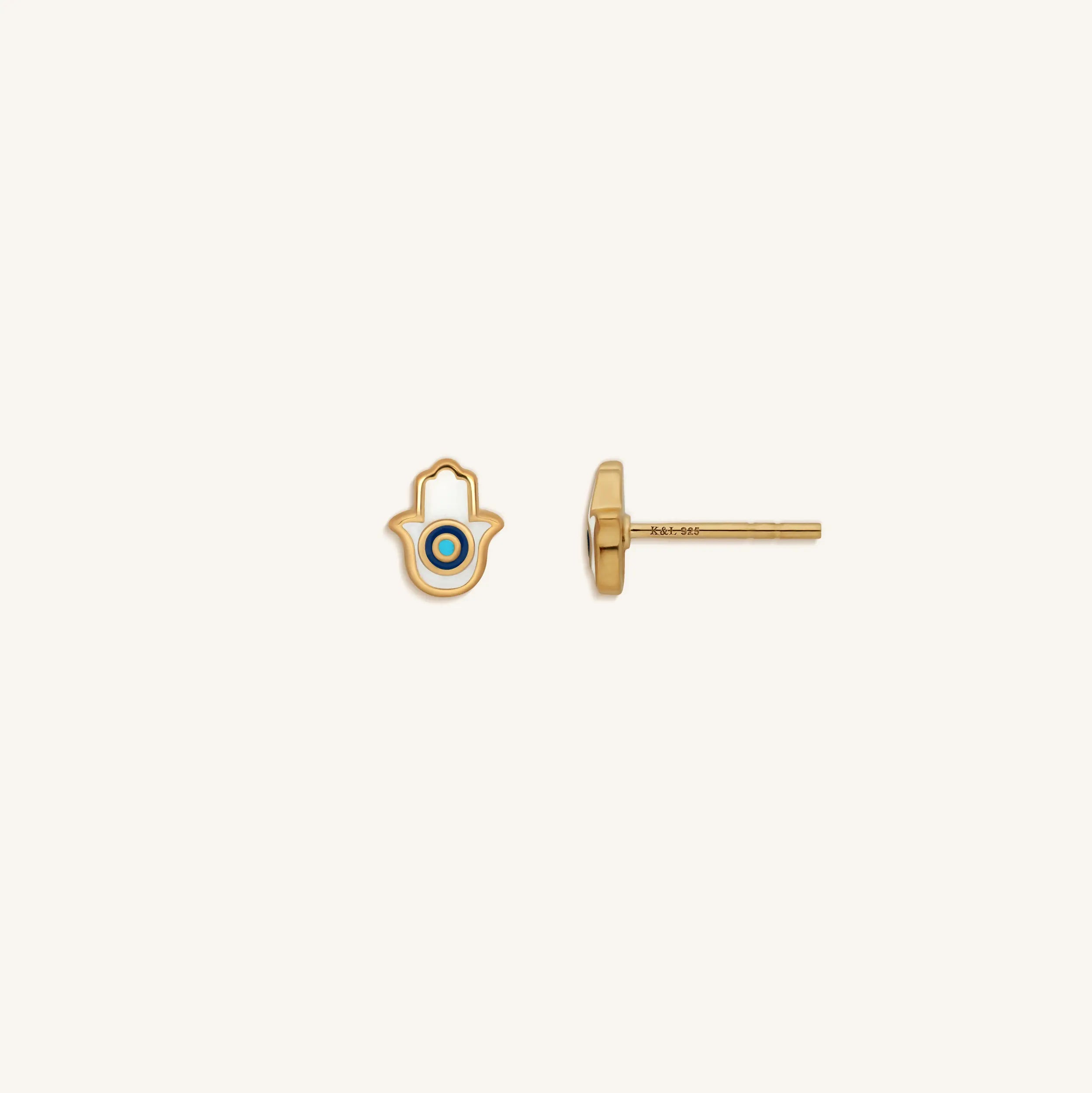 Forever Guided Hamsa Earrings