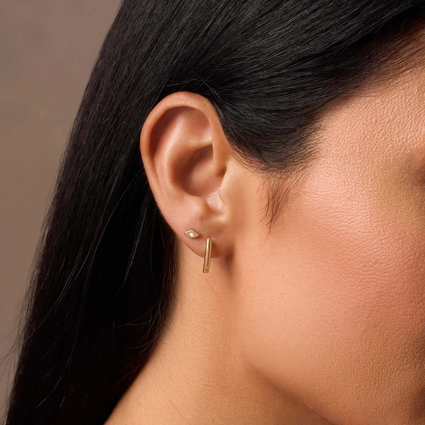 Karmic Cycles Gold Earrings