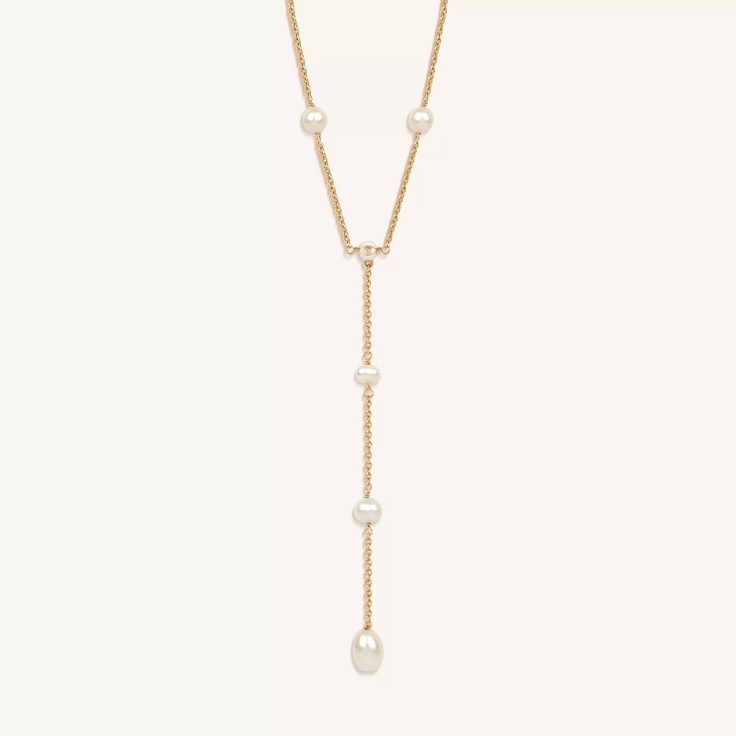 Spiritual Masterpiece Evil Eye Pearl Necklace
