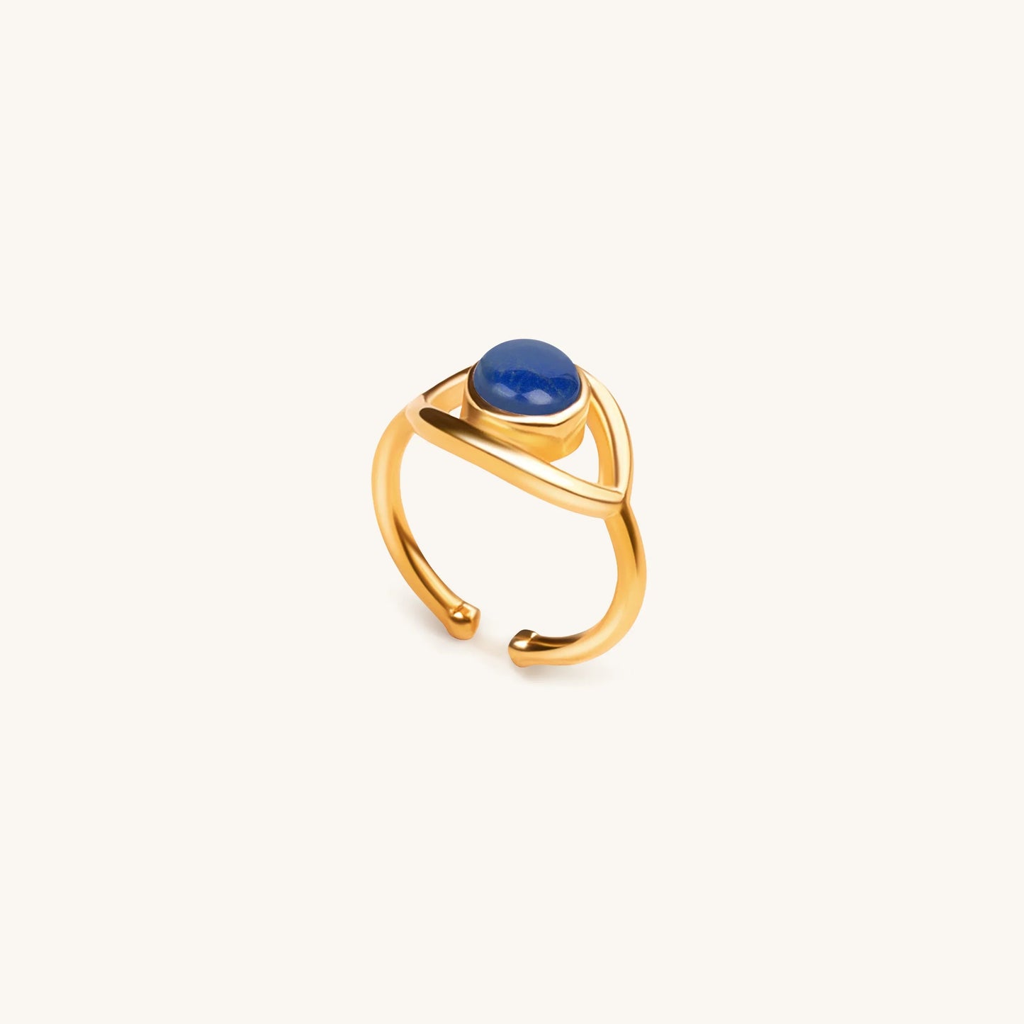 Serene Vision - Lapis Evil Eye Ring