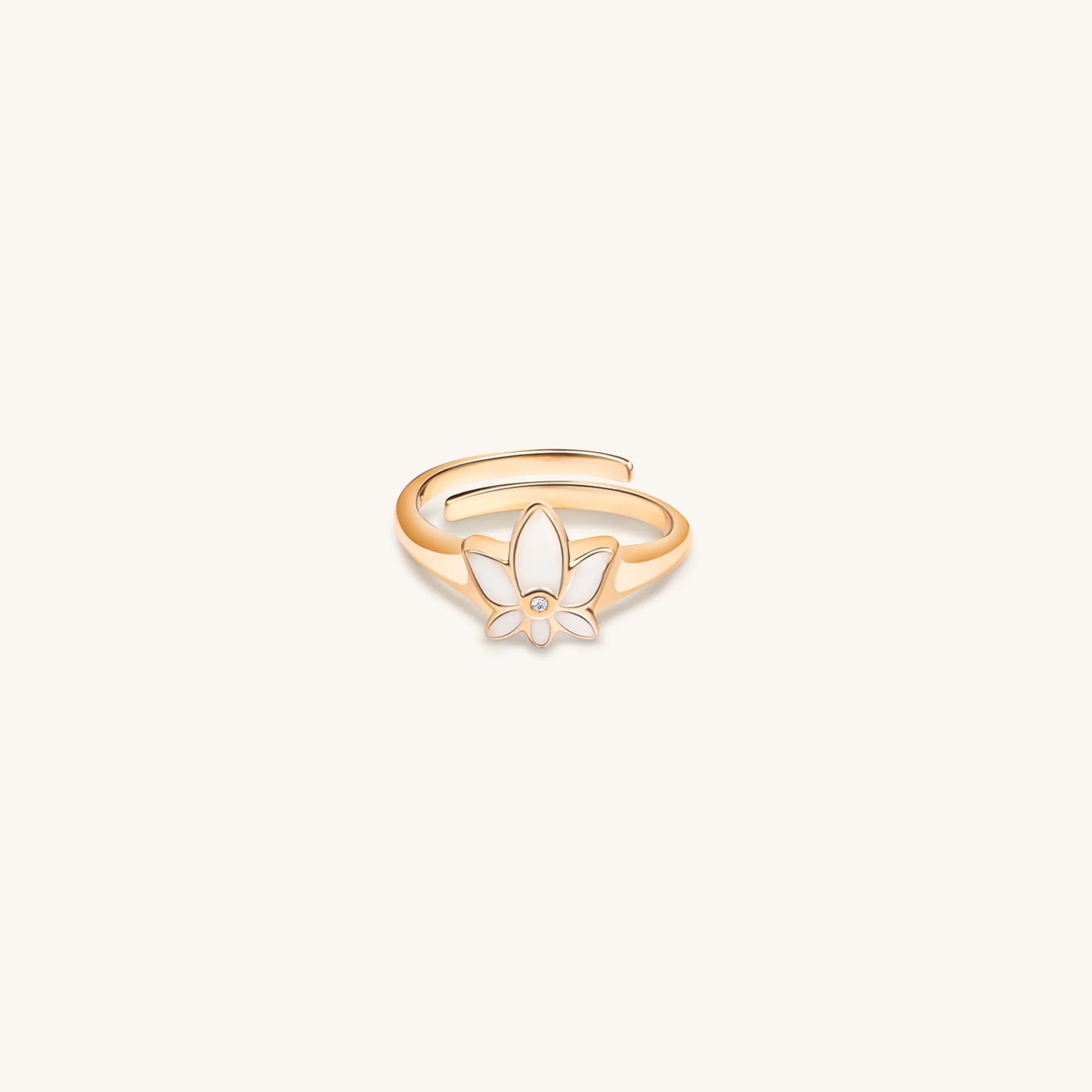 Brilliant Bloom - Lotus Diamond Ring