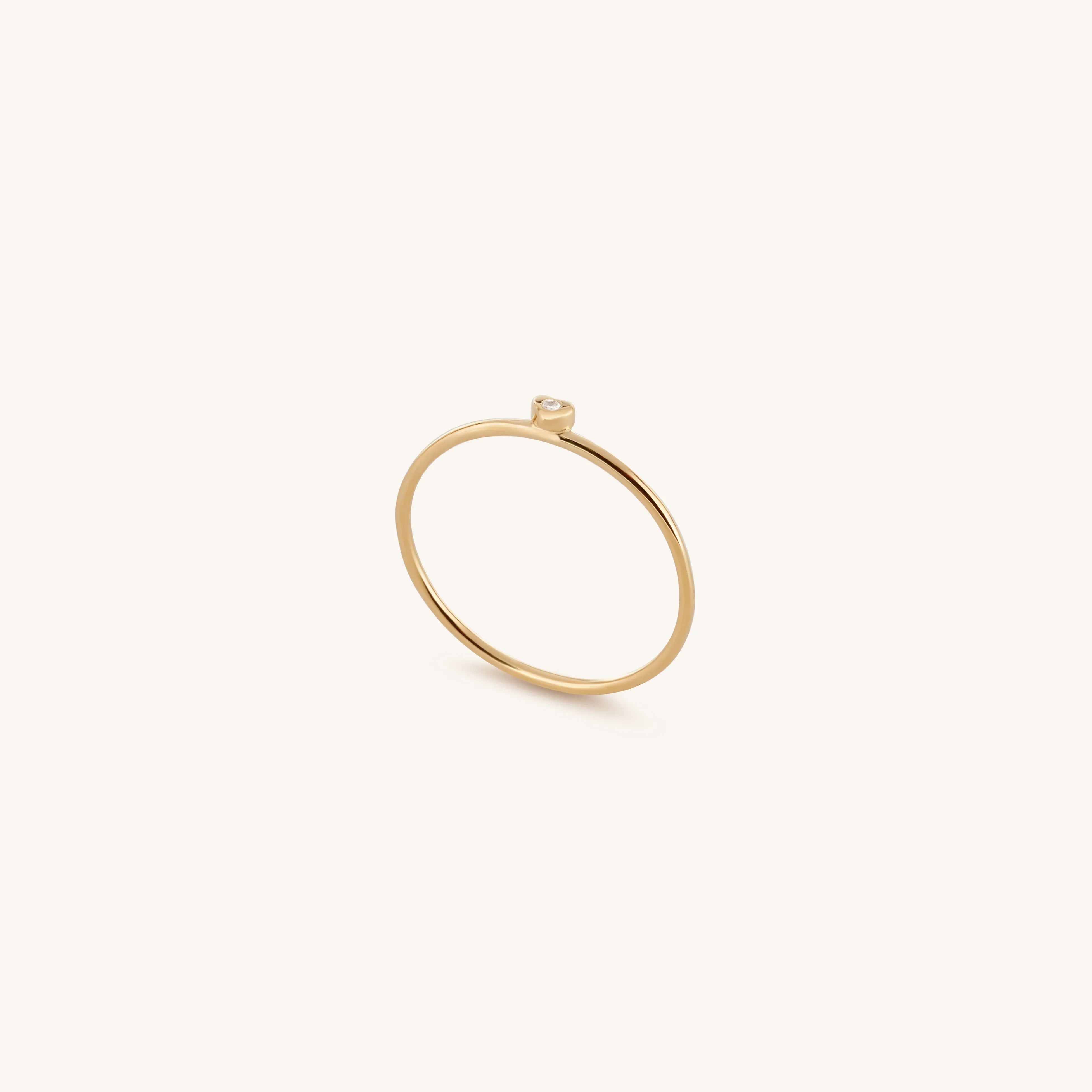 Unlimited Blessings Diamond Heart 14K Gold Ring