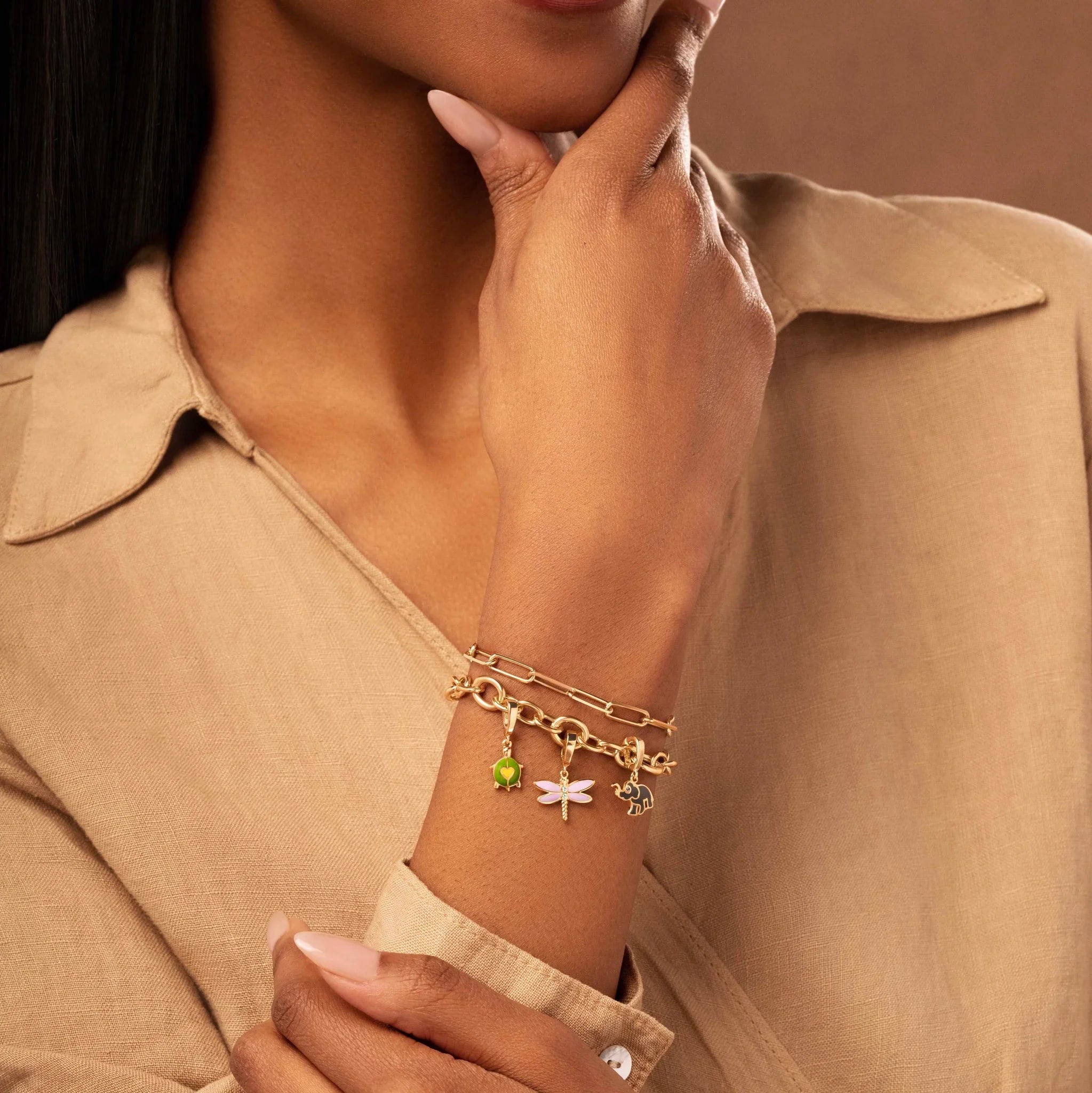 Enduring Bond - Gold Bracelet