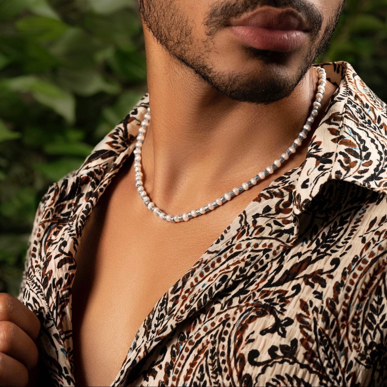 Love is Power - Pearl Mantra Necklace