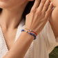Wise Glance Lapis Evil Eye Charm Bracelet