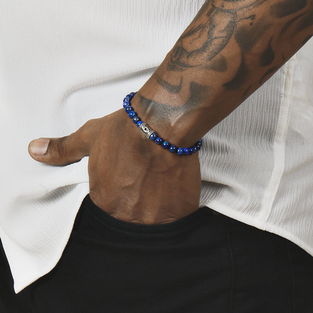 Ultimate Truth - Lapis Lazuli Evil Eye Bracelet