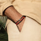 Brave Gaze - Red String Matte Onyx Evil Eye Bracelet
