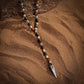 Sublime Tranquility - 4 Symbol Tiger's Eye Turquoise Necklace
