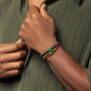 Fiery Luck - Jade Evil Eye Charm Wrap