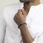Balanced Perspective - Onyx Blue Tiger's Eye Bracelet