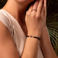 Improved Endurance - Hamsa Black Onyx Bracelet