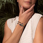 Grounded in Balance - Gold OM Hematite Chakra Bracelet