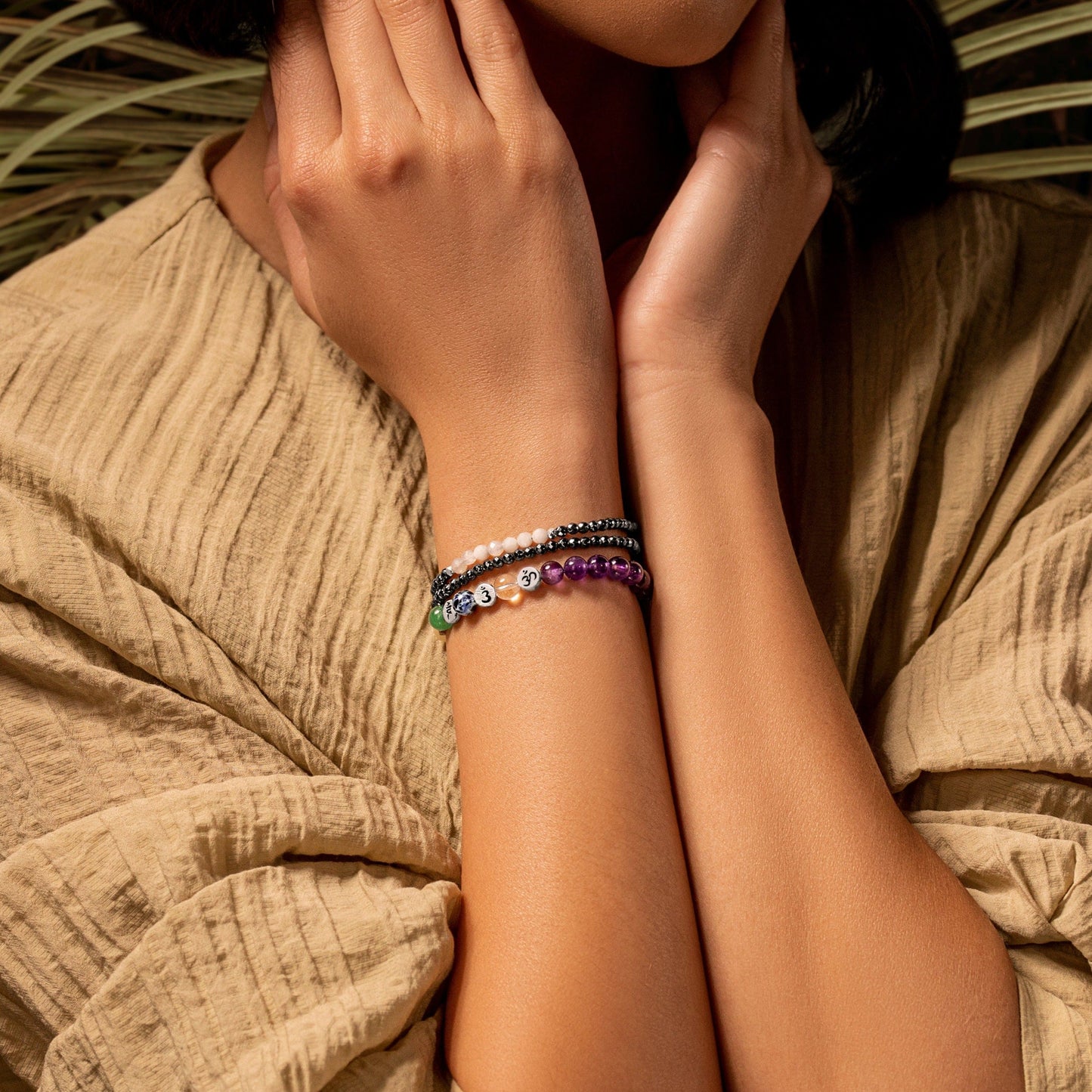 Balanced Spirit - Chakra Amethyst Stone Bracelet