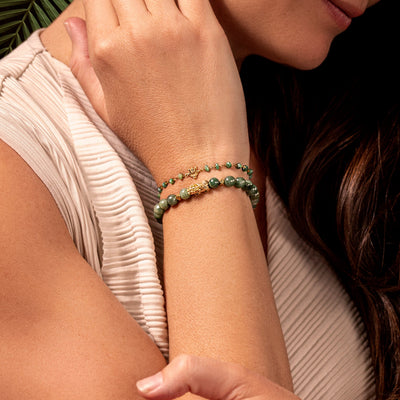 Untamed Spirit - Jade Dragon Feng Shui Bracelet