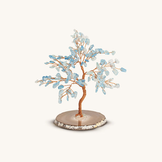 Relaxing Lullaby - Aquamarine Feng Shui Tree