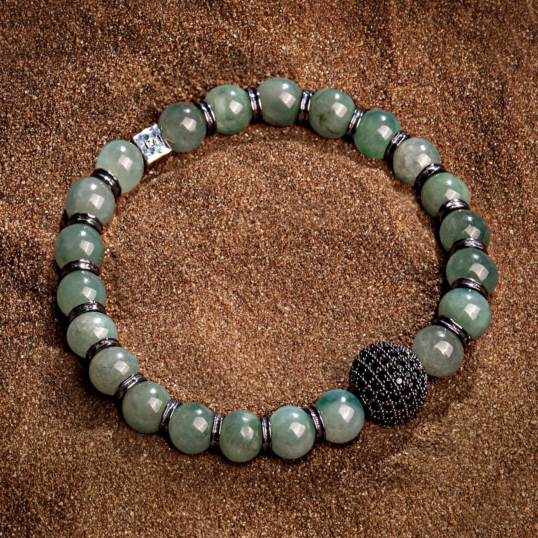 Abundant Vitality - Men's Jade Bracelet