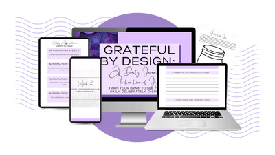 Grateful by Design: A Daily Journal for Intentional Joy