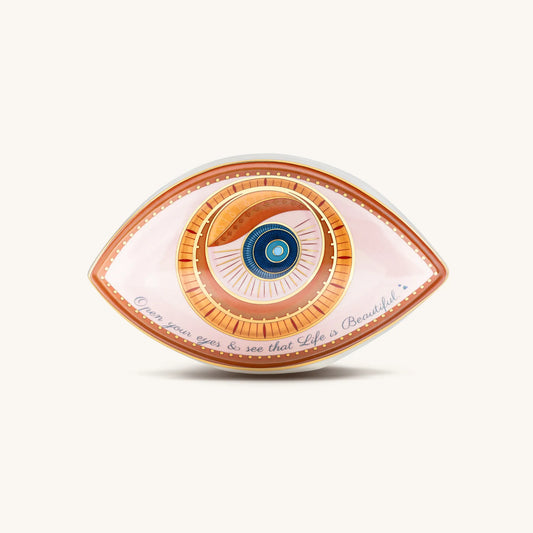 Life is Beautiful - Evil Eye Ceramic Statue