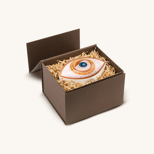 Life is Beautiful - Evil Eye Ceramic Statue