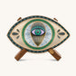 Protective Abundance - Evil Eye Ceramic Wall Blessing