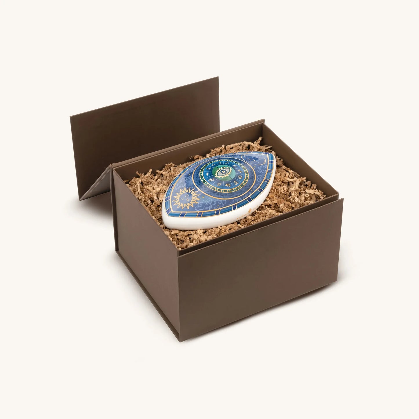 Celestial Unity - Evil Eye Ceramic Wall Blessing
