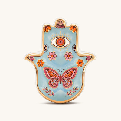 Serene Mindscape Hamsa Wall Blessing