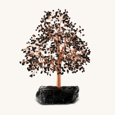 Grounded Awareness Black Onyx Feng Shui Tree