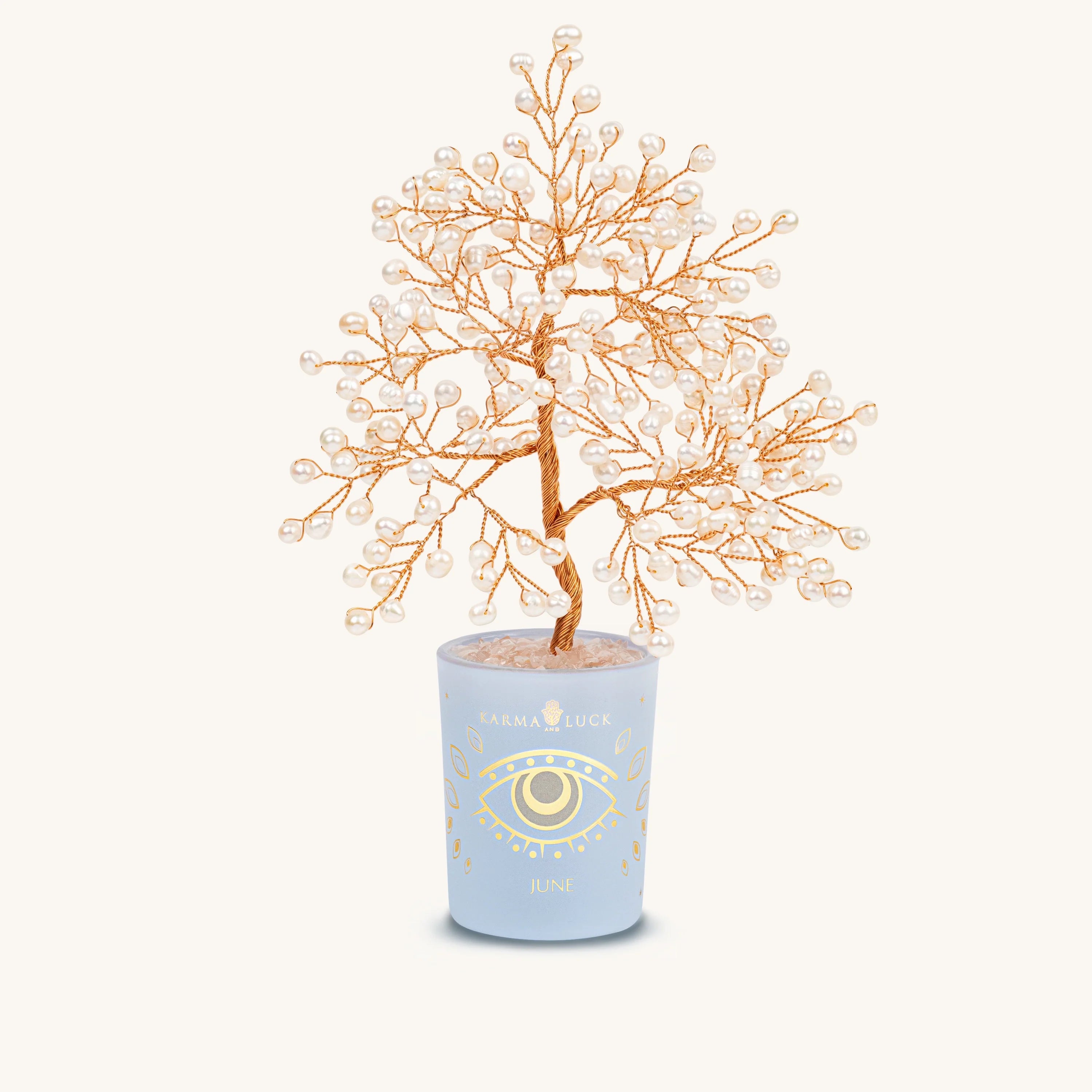 Ethereal Energy Pearl June Birthday Tree