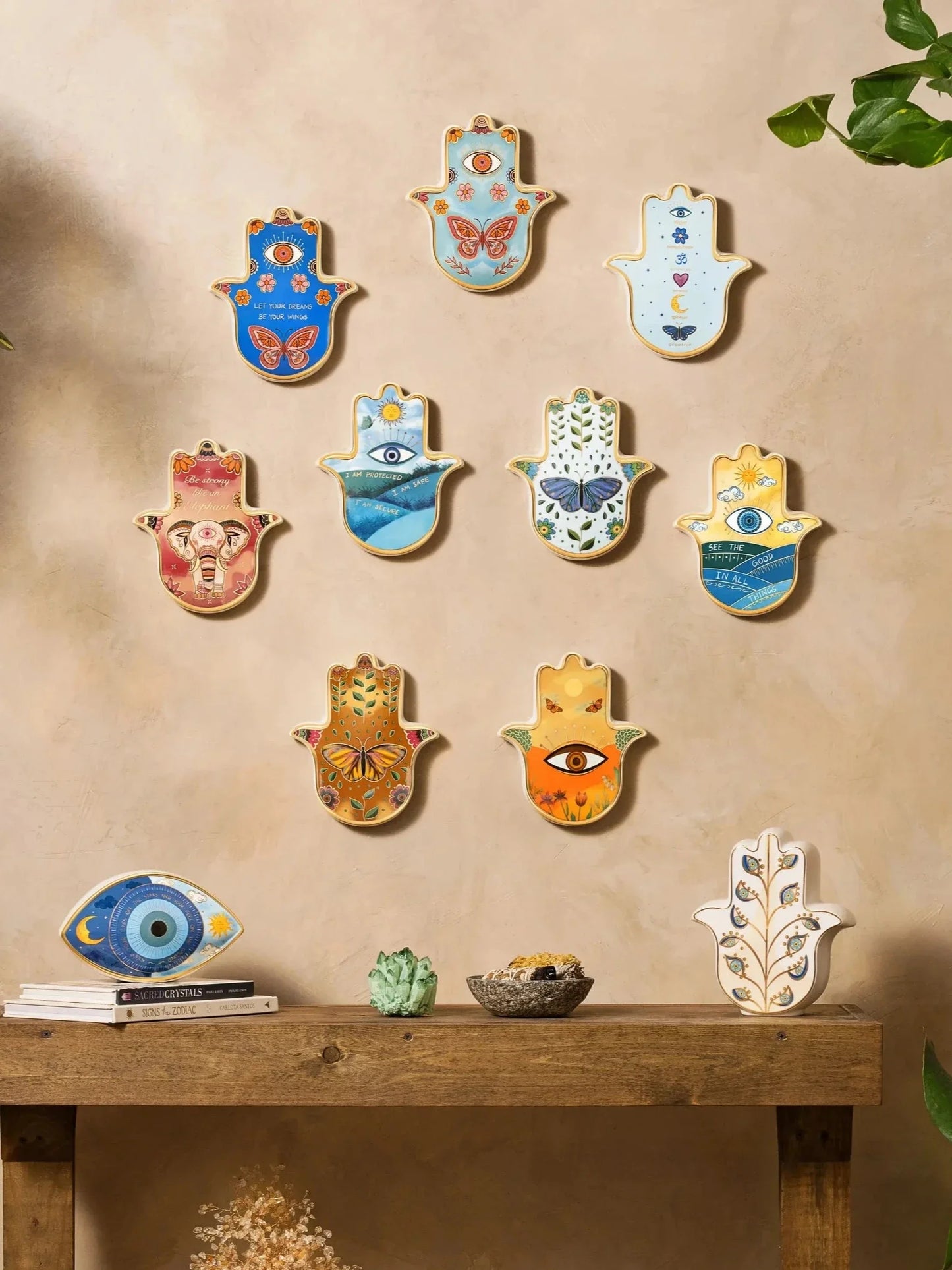 Boundless Miracles Hamsa Wall Blessing