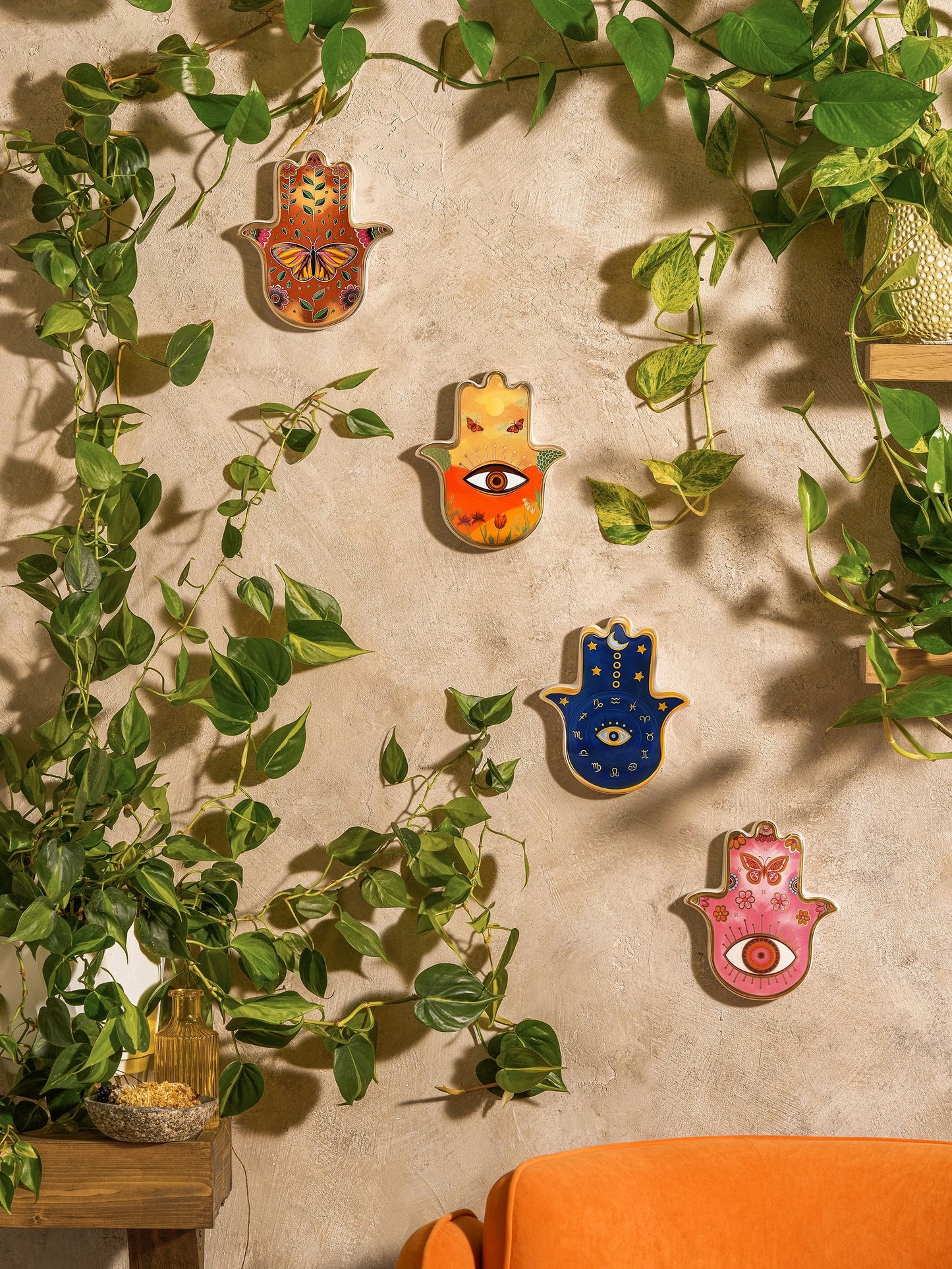 Loving Intentions Hamsa Wall Blessing