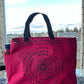 🌺 Tropical Pink Affirmation Mandala Tote