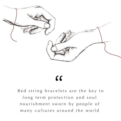 Ultimate Safeguard Red String Evil Eye Amethyst Bracelet