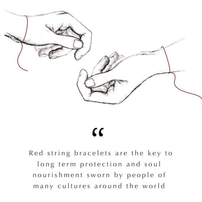 Positive Outcome - Red String Evil Eye Charm Bracelet