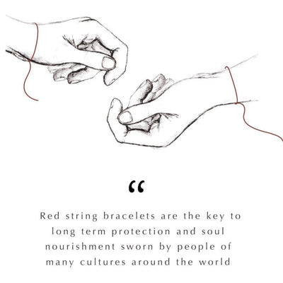 Supreme Guardian - Red String Evil Eye Charm Bracelet