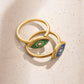 Prophetic Soul Blue Opal Evil Eye Ring